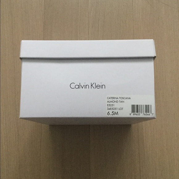 Calvin Klein Caterina Tan Gladiator Sandals - Picture 5 of 5